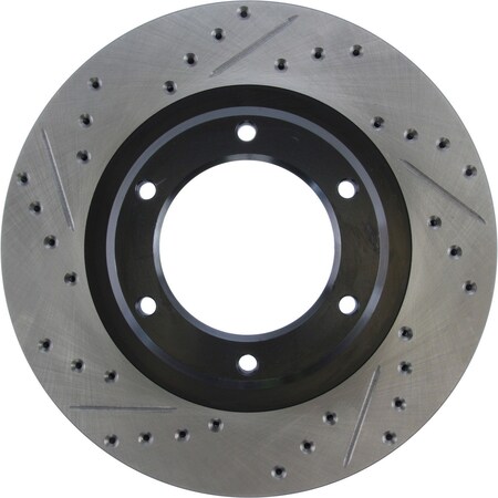 Centric Parts Sport Drilled/Slotted Brake Rotor, 127.44093R 127.44093R